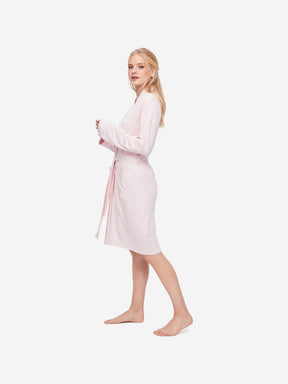 Women's Dressing Gown Lara Micro Modal Stretch Pink